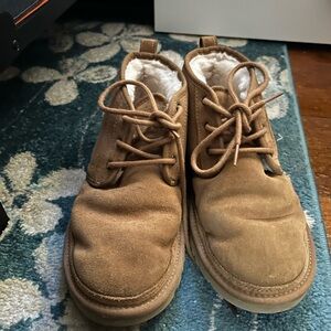UGG Tan Boots with Plush Lining